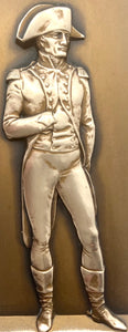 Napoleon Bonaparte Bronze Relief Plaque. Maurice Delannoy (after Isabey).