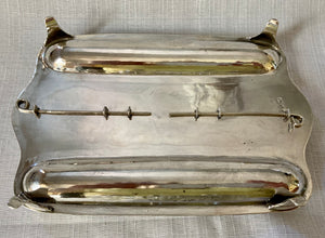 Georgian, George III, Silver Inkstand. London 1816 William Bateman I. 9.8 troy ounces.