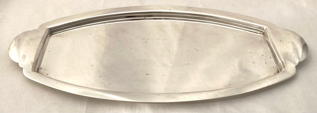 Silver Plated Platter Tray by Asprey of London.