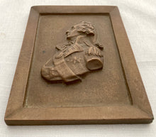 Vice Admiral Viscount Nelson Bronze Relief Plaque.