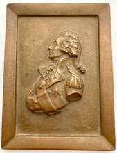 Vice Admiral Viscount Nelson Bronze Relief Plaque.