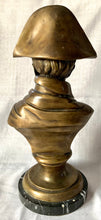Large Bronzed Metalware Bust of Napoleon Bonaparte. After J V Chemin.