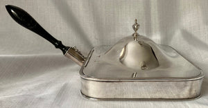 Georgian, George III, Old Sheffield Plate Warming Dish, circa 1790 - 1810.