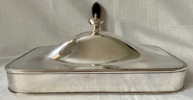 Georgian, George III, Old Sheffield Plate Warming Dish, circa 1790 - 1810.