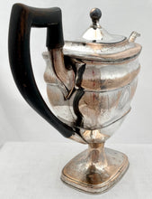 Georgian, George III, Old Sheffield Plate, Pedestal Teapot, circa 1810.