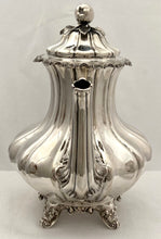 William IV Silver Coffee Pot. London 1831 The Barnards. 28.5 troy ounces.