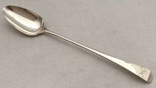 Georgian, George III, Silver Basting Spoon. London 1787 George Smith III & William Fearn. 3.3 troy ounces.