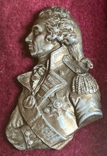 Admiral Lord Nelson Framed Relief Plaque.