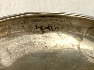 Georgian, George II, Pair of Silver Salts. London 1752 David Mowden. 2.5 troy ounces.
