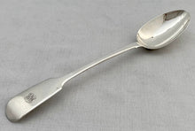 Victorian Silver Basting Spoon. London 1844 Samuel Hayne & Dudley Cater. 3.8 troy ounces.