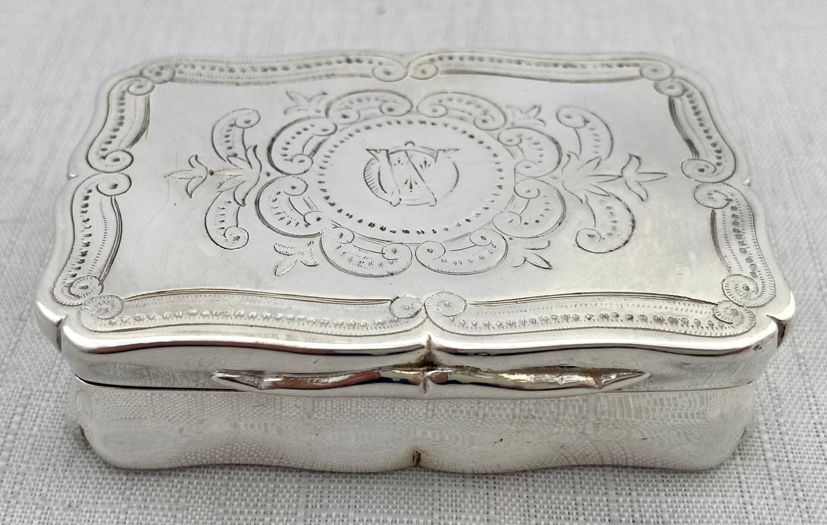 Victorian Silver Plated Snuff Box. – Bassetlaw Silver & Antiques