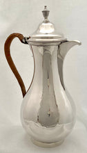 Georgian, George III, Silver Hot Water Jug. London 1783 Thomas Chawner. 25 troy ounces.