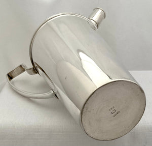 Art Deco Silver Plated Cocktail Shaker. Asprey London circa 1930's.