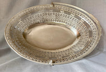 Georgian, George III, Old Sheffield Plate Stag Crested Cake Basket, circa 1770 - 1780.