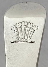 Georgian, George III, Crested Silver Shell Bowl Soup Ladle. London 1785 William Sumner I. 4.8 troy ounces.