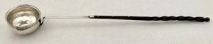 Georgian, George III, White Metal Toddy Ladle, circa 1810.