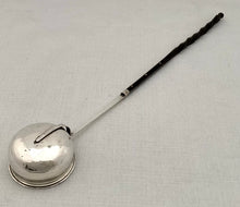 Georgian, George III, White Metal Toddy Ladle, circa 1810.