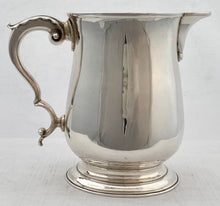 Georgian, George III, Silver Jug. London 1780 Charles Wright. 9 troy ounces