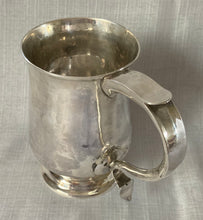 Georgian, George III Silver Tankard. London 1770 St John Barry, 7 troy ounces.