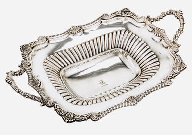 Stunning Georgian, George IV, Crested Old Sheffield Plate Bread Basket, circa 1820 - 1830.