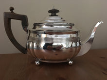 Georgian, George III, silver teapot. London 1809 Charles Fox I. 16 troy ounces.